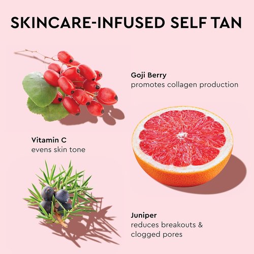 Tanologist Medium Self Tan Mousse - Streak-Free, Natural Glow, Long Lasting | Vegan, 6.76 fl. oz