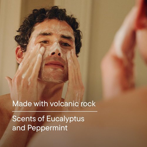 Harry's Exfoliating Face Wash for Men - Gentle Volcanic Rock Cleanser | 7.1 Fl. Oz Travel Size