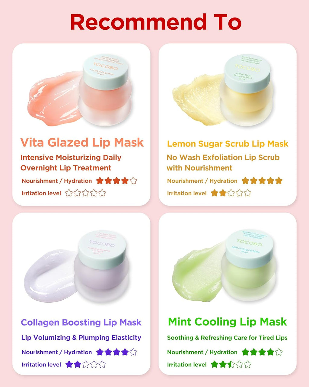 TOCOBO Vita Glazed Lip Mask - Vegan Overnight Treatment for Dry Lips | Gentle PHA Exfoliation, 0.68 oz