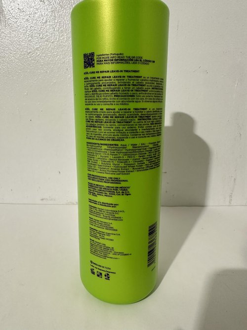 Kuul Cure Me Repair Leave-In Treatment 33.8 OZ - TRATAMIENTO NUTRICIÓN PROLONGADA - 1 LITRO / 1000 ML