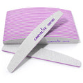 Canvalite 25 PCS Nail File Professional Nail Files Reusable Double Sided Emery Board(100/180 Grit) Nail Styling Tools for Home and Salon Use
