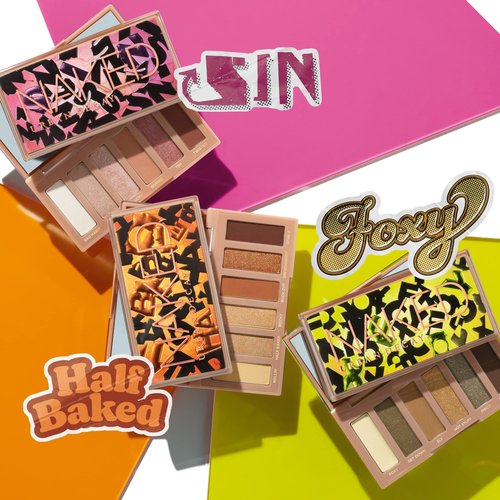 Urban Decay Naked Mini Sin Eyeshadow Palette - Soft Pink Neutral Eyeshadow Palette, Matte, Metallic, Shimmer & Glitter Finish, 6 Blush-toned Nude Eye Shadows, Travel Friendly Size, Vegan, Cruelty-free