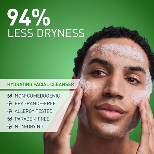 CeraVe Hydrating Facial Cleanser - Moisturizing Face Wash with Hyaluronic Acid & Ceramides for Dry Skin