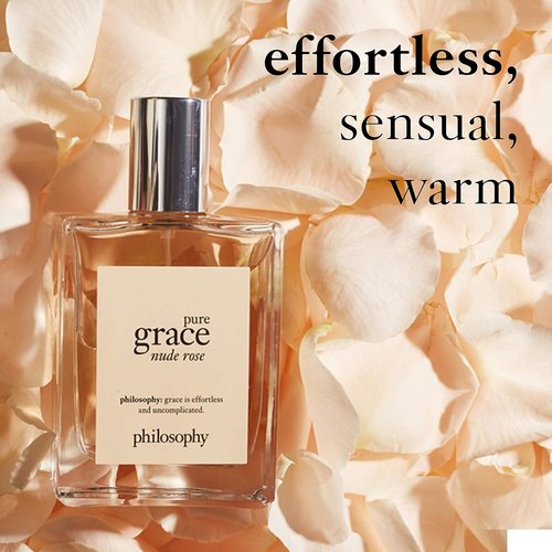 Philosophy Pure Grace Eau de Toilette - Crisp & Clean Women's Perfume - Water Lily & Musk Notes - Long-Lasting Fragrance