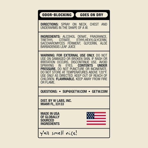 Jake Paul Body Spray for Men - Odor Blocking Deodorant with Long Lasting Protection | 3.4 fl oz