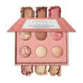 LAURA GELLER NEW YORK Cheek to Chic Tropical Glow Palette - 2 Blushes, 2 Bronzers & 2 Highlighters