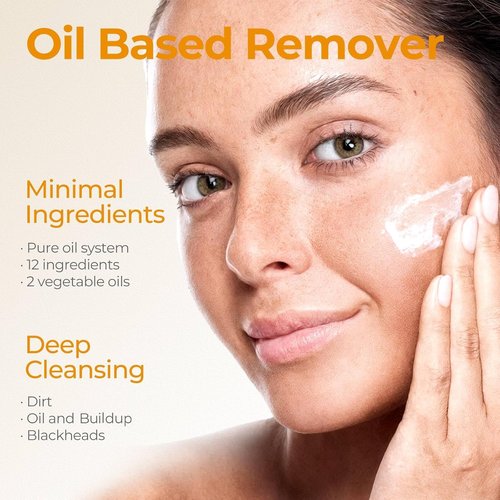 MAYKOO Makeup Remover Balm - Hydrating Deep Cleansing Oil for All Skin Types | 85g/3oz