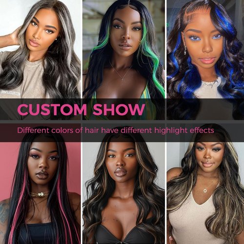 Lashey Seamless Clip in Hair Extensions Human Hair 4pcs 37g 14 Inch Straight Ombre Balayage Ash Brown Highlighted Honey Blonde with Natural Black Dark Roots