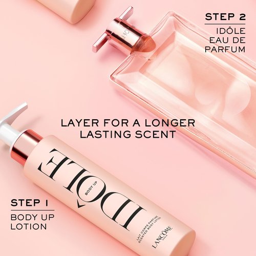 Lancôme Idôle Body Up Scented Body Lotion - Lightweight & Hydrating with a Clean & Fresh Floral Scent - 6.7 Fl Oz