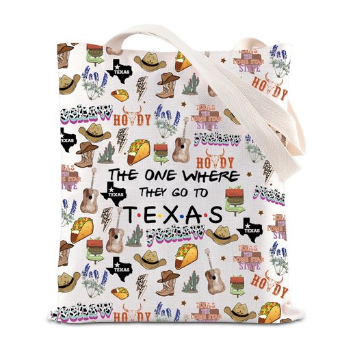 Texas Trip Makeup Bag The Lone Star State Gift Texas Souvenir Gift Texas Travel Bag Texas Housewarming Gift Texas Vocation Gifts (Texas tote)
