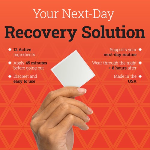 Bytox Recovery Patches | Vitamin Patch with Nutrients & Antioxidant Support for Active Lifestyles | Discreet Application with 24-Hour Action | Made in The USA (Pack of 25)