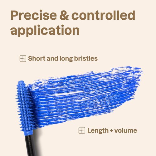 ATTITUDE Oceanly Mascara - EWG Verified Lash Serum for Length & Volume | Vegan Beauty, Blue, 0.24 Oz