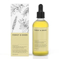 Forest & Shore Hair Growth Oil - 100% Natural Serum with Caffeine, Biotin & Argan for Damaged Hair