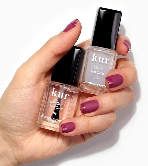 LONDONTOWN High Gloss Top Coat - Glass-Like Shine & Smooth Finish | Streak-Free Application