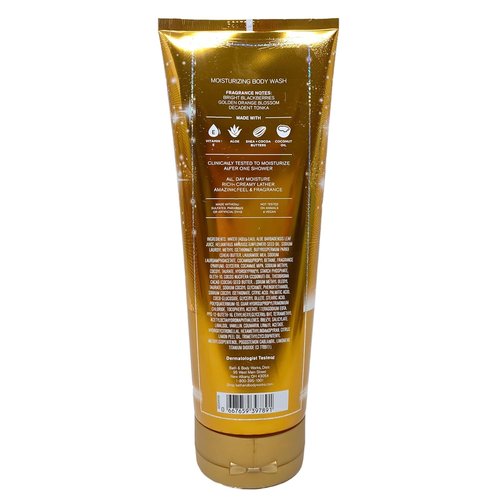Bath & Body Works Touch of Gold Body Wash & Cream Duo Set with Natural Oats Bar Soap - Full Size