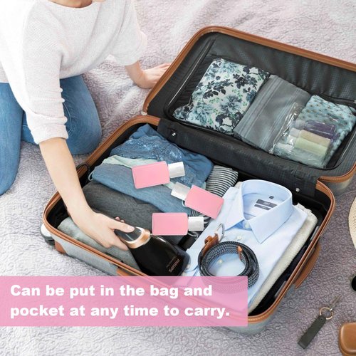 CYEAH 120 Pcs Plastic Travel Bottles 1oz Mini Empty Travel Size Bottle, Refillable Bottles with Flip Cap, Portable & Reusable Containers for Travel Business Trip Camping