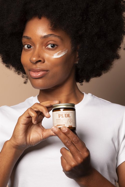 PUDL Grass Fed Beef Tallow for Skin Care with Manuka Honey, Organic Olive Oil and Jojoba Oil – Whipped Lotion Balm Anti-Aging Moisturizer Deeply Nourishing for Sensitive Skin Face & Body