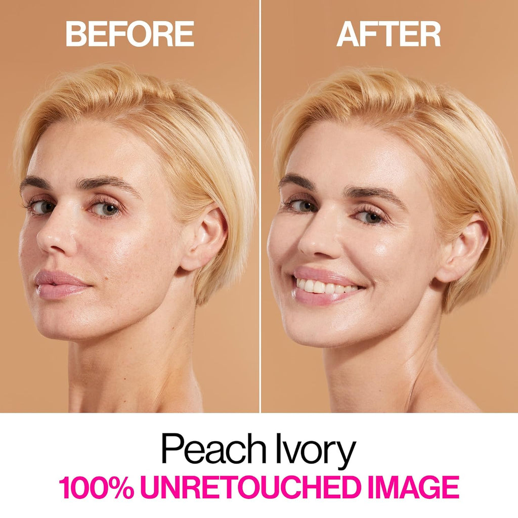 Wet n Wild Bare Focus Skin Tint - 5% Niacinamide, Buildable Sheer Coverage, Natural Radiant Finish | Peach Ivory