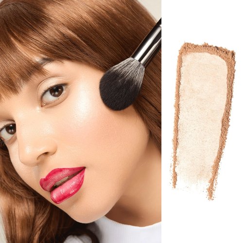 Gerard Cosmetics Star Powder Highlighter Grace, Pearlescent White Highlighter Makeup for Glowing Skin, Professional Facial Luminizer, Cruelty Free, Made in the USA