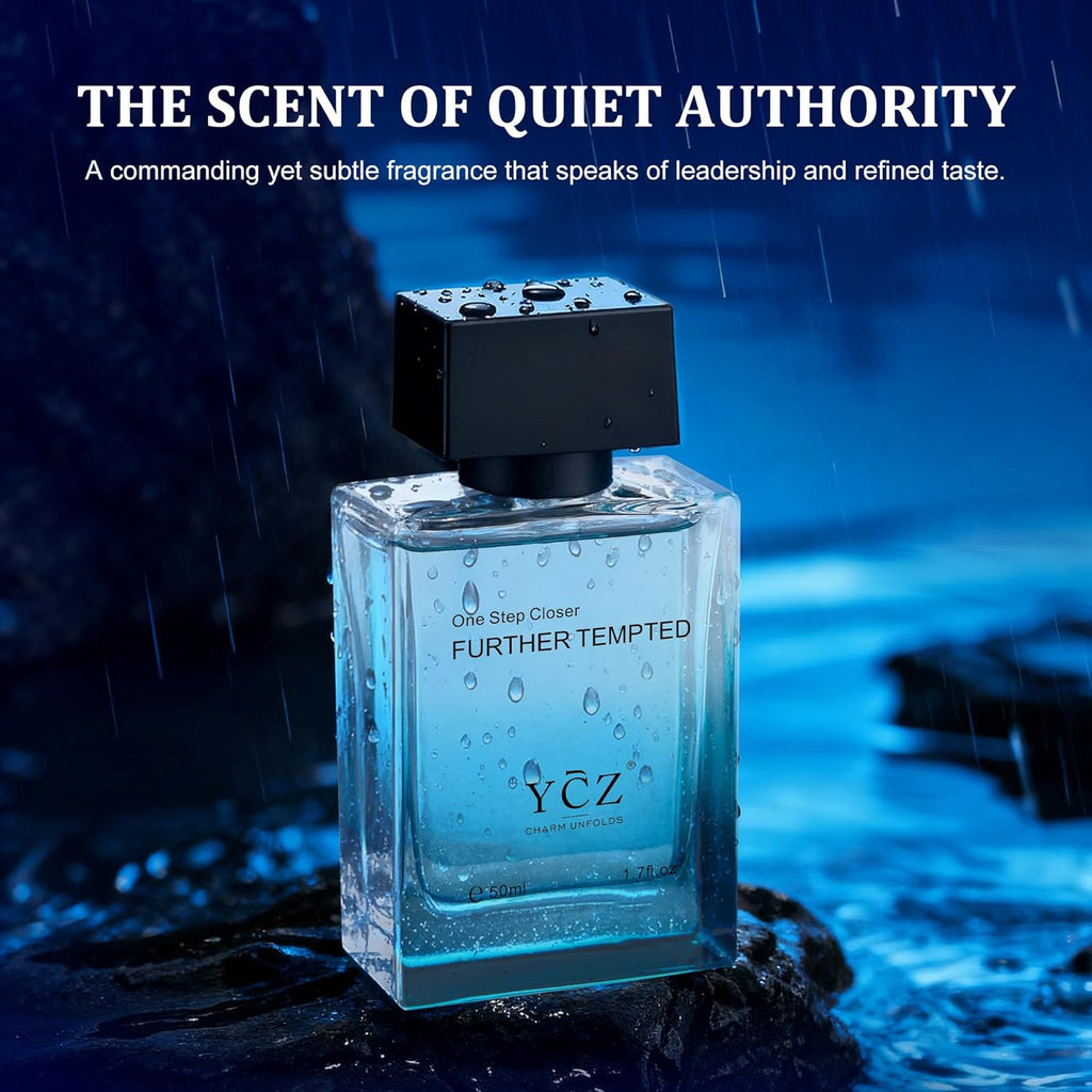 Ycz Men's Blue Wood Shadow Perfume - Long Lasting Eau De Parfum Cologne, 1.7 oz | Ideal Gift for Any Occasion