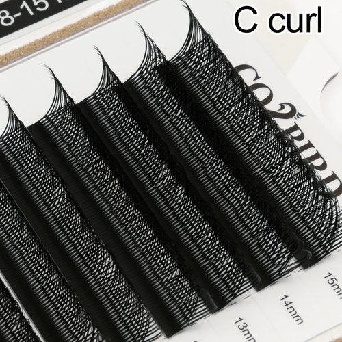 COZBIRD 3d yy Lashes yyy Eyelash Extensions Supplies Premade Fans (Triple y Lash) 6D Volume Faux Mink 0.07mm C curl 12mm