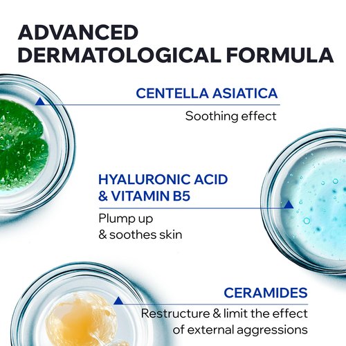 Uriage Cica-Daily Repairing Cream Concentrate, Made With Centella Asiatica + Hyaluronic Acid + Vitamin B5, 96% Igredients Of Natural Origin, Fragrance-Free