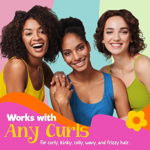CurlyChic Leave-In Conditioner - Extra Creamy Formula for Intense Moisturizing & Frizz Control | 12 fl oz
