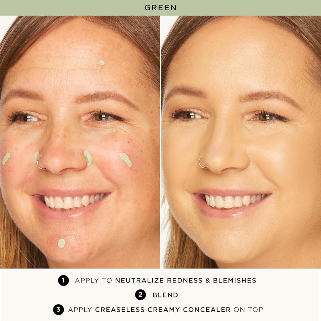 Tarte Creaseless Corrector - Blendable Formula to Neutralize Dark Circles & Blemishes | Hydrating, Vegan, Cruelty-Free