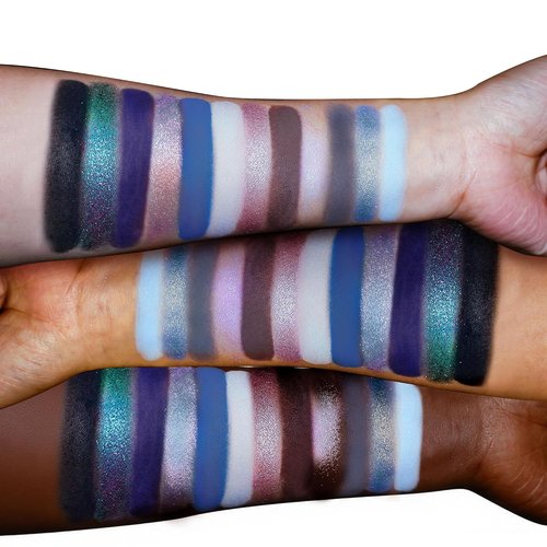 Skiennix Professional 12 Color Eyeshadow Palette - Multichrome & Matte Shades, Long-Lasting, Vegan