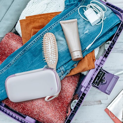 Organizer Case for Braun Silk-epil 3/3-270 Epilator & Accessories – Hard Protective Travel Storage Box with Mesh Pocket, Holds Hair Removal Device, Shaver Head, Trimmer, Brush, Charger (Box Only)