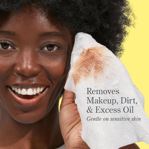 Beekman 1802 Face Wipes - Fragrance-Free Makeup Remover & Cleansing Wipes with Goat Milk & Aloe | 30 Count