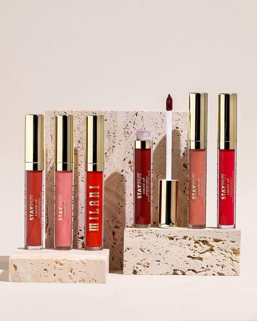 Milani Stay Put Longwear Liquid Lipstick - Smudge-Proof & Fade-Resistant for All-Day Wear - 10/10 Shade