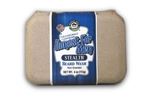 Honest For Men Stealth Beard Wash - 100% All Natural Ingredients - Best Beard Shampoo and Conditioner for a Healthy Beard - Hand Crafted in U.S.A.