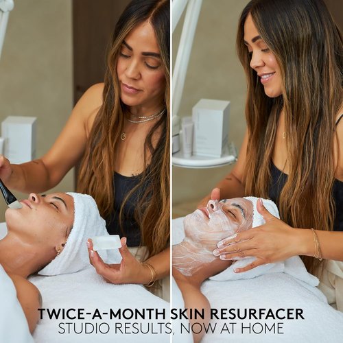 SHANI DARDEN SKIN CARE Triple Acid Peel - 2-Step Exfoliating Treatment with Mandelic & Glycolic Acids | Includes Neutralizing Mask & Brush (0.5 fl oz)