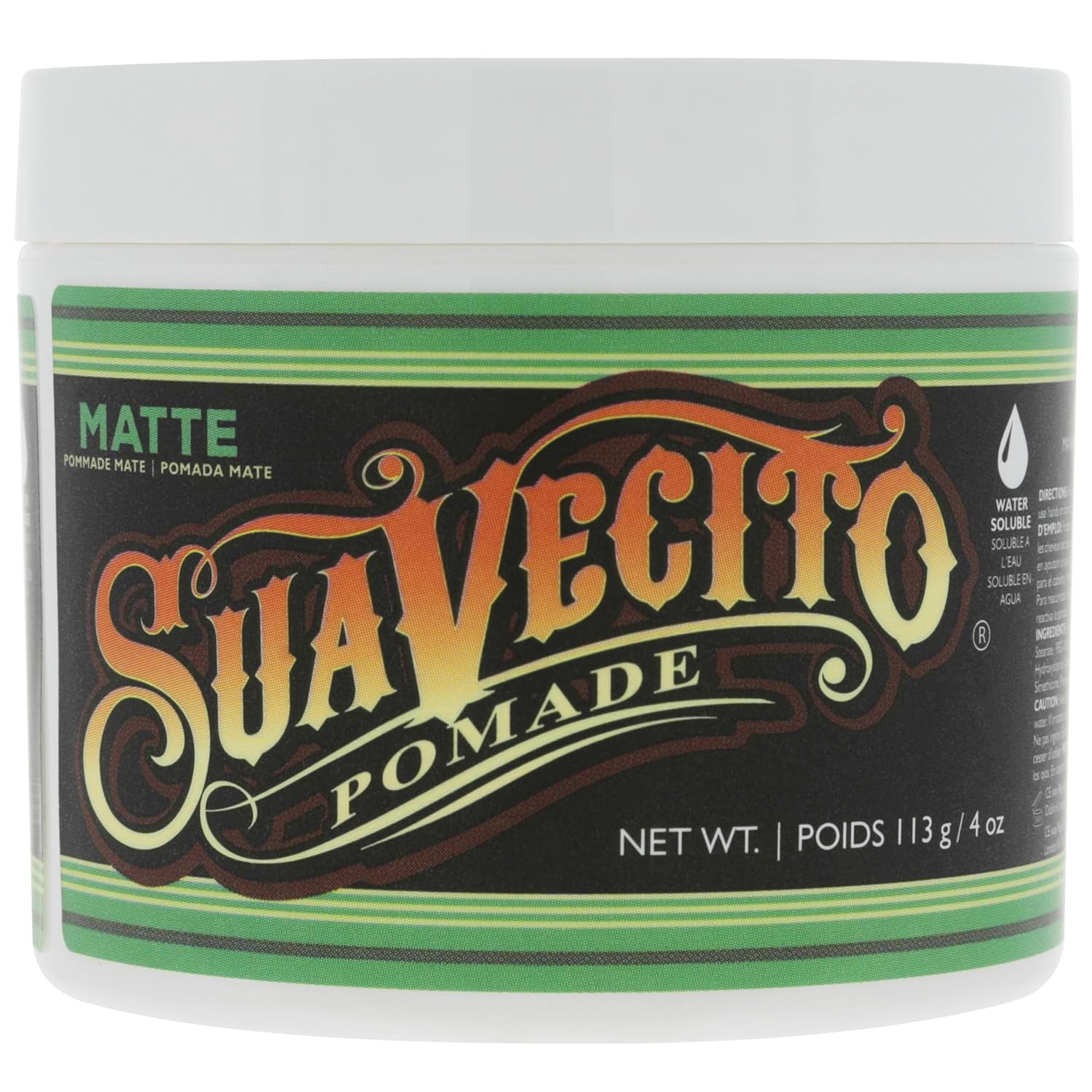 Suavecito Pomade Variety Pack - All Day Hold | OG, Firme, Matte & Clay for Every Hair Type