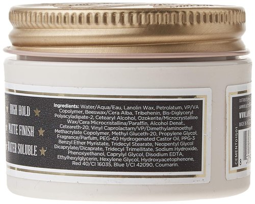 Layrite Deluxe Cement Hair Clay - Strong Hold & Matte Finish | 1.5 Ounce