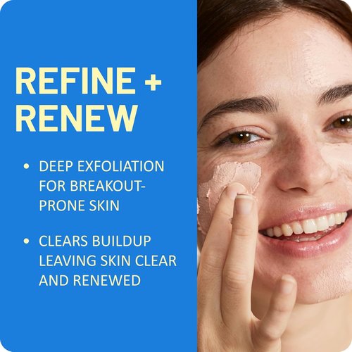 St. Ives Acne Control Face Scrub - Deep Exfoliator with Salicylic Acid for Radiant Skin | 6 oz, 4 Pack