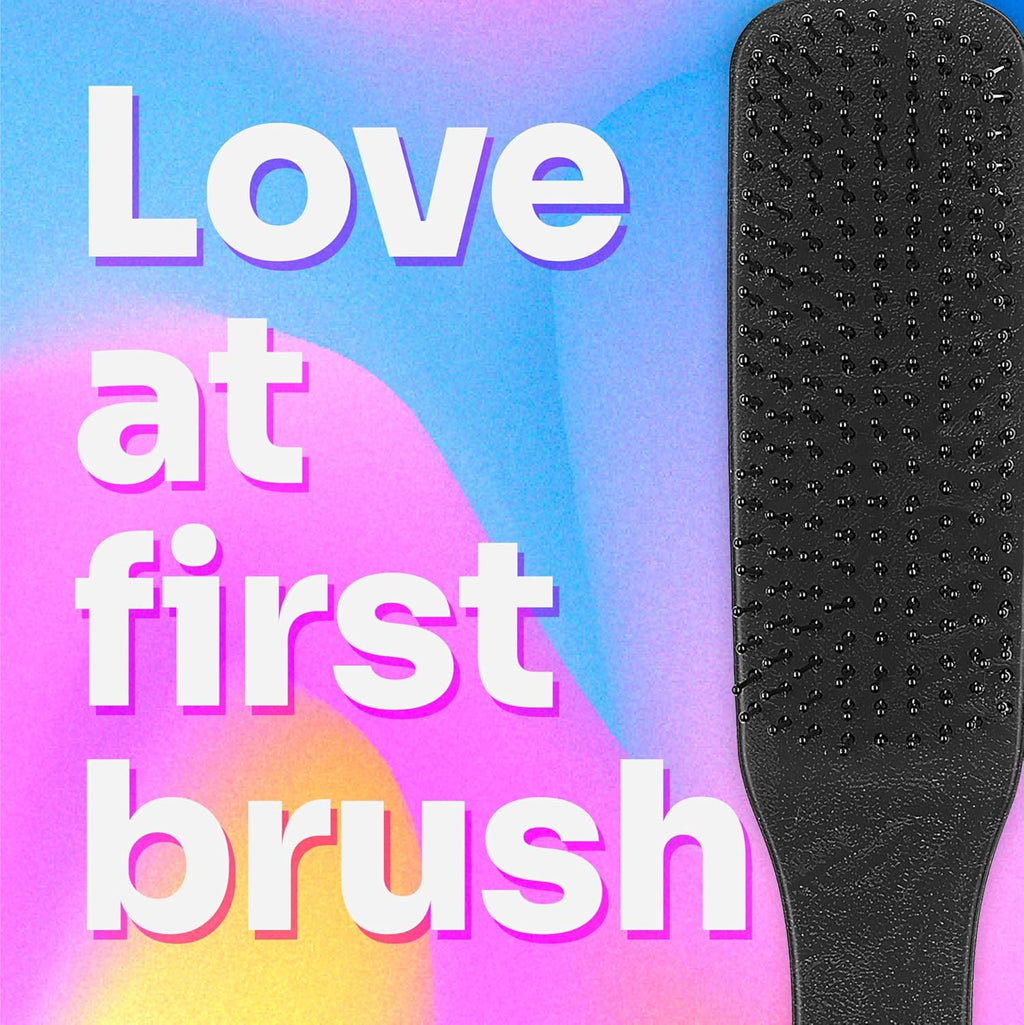 Wet Brush Detangling Hair Brush for Men - Black | Stimulates Scalp & Promotes Stronger Hair Growth