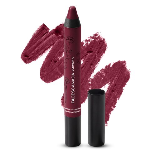 Faces Canada Ultime Pro Matte Lip Crayon Evening star 40 2.8gm