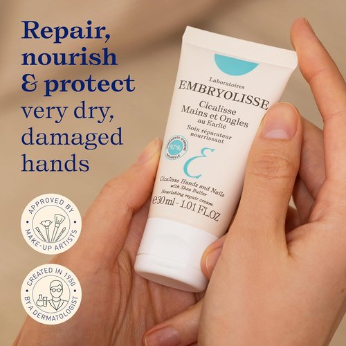 Embryolisse Cicalisse Hand and Nail Cream - Soothes Dry Skin & Strengthens Nails, 1.01 Fl Oz