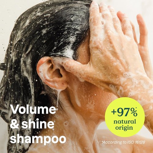 ATTITUDE Volume And Shine Hair Shampoo & Conditioner Bundle - Vegan, Plant-Based, Dermatologically Tested, 12 oz
