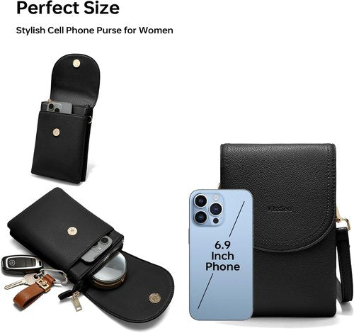 Skiennix Small Crossbody Bag for Women - Adjustable Strap Mini Wallet Handbag in Stylish Design