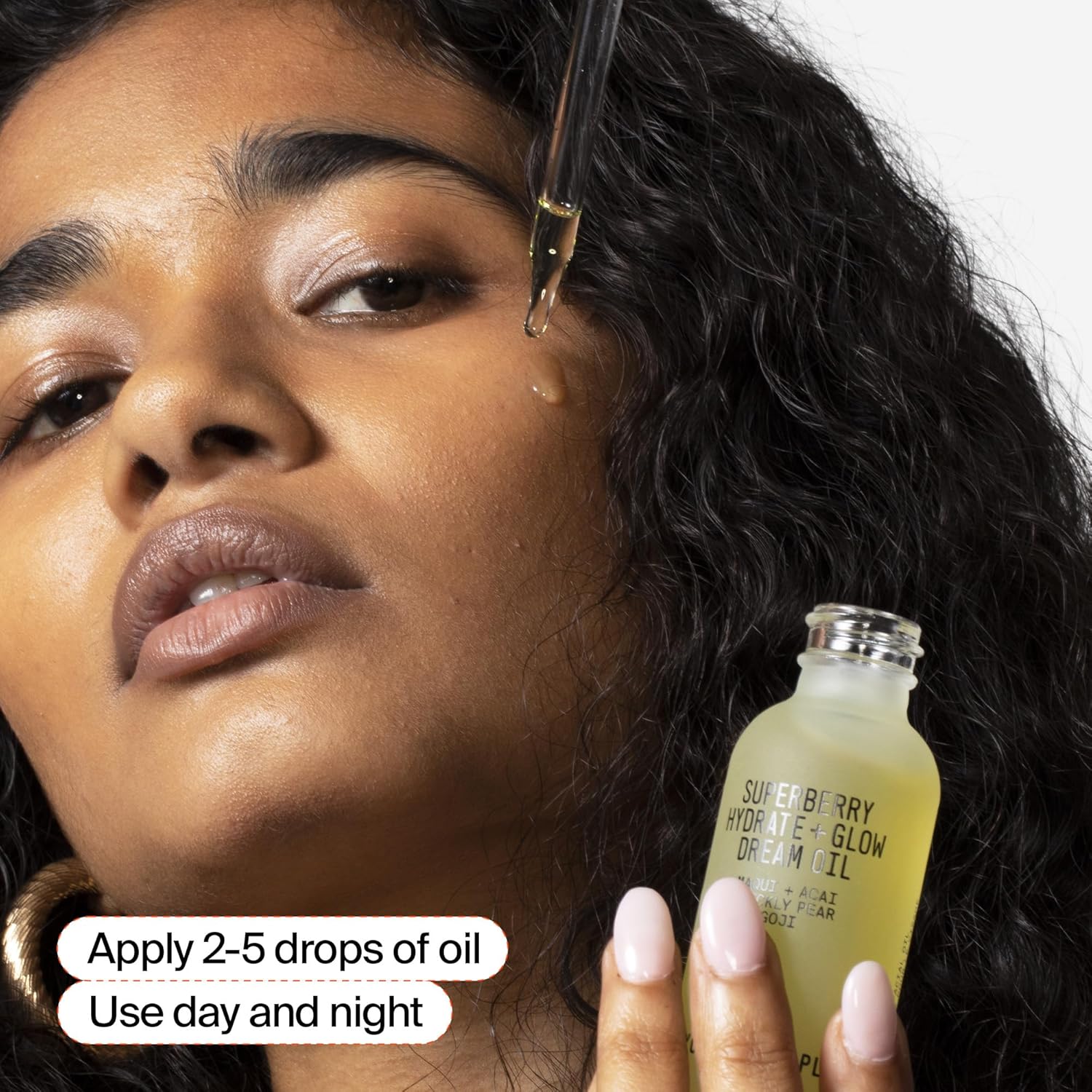 Youth To The People Superberry Glow Dream Face Oil - Revives Dull Skin, Hydrating & Lightweight, 1 fl oz