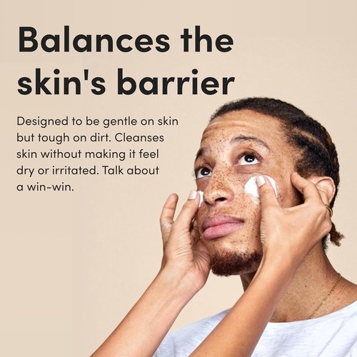 Hims High Tide Hydrating Daily Cleanser - Moisturizing Facial Cleanser with Hyaluronic Acid & Squalane - 6.8 Fl Oz