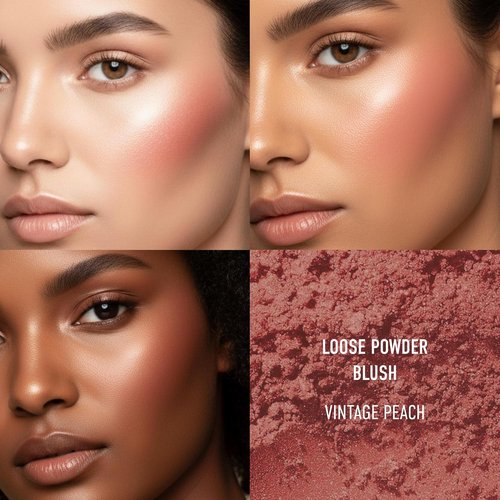 bareMinerals Loose Mineral Powder Blush - Buildable Coverage, Naturally Luminous, Talc-Free | Vegan & Cruelty-Free
