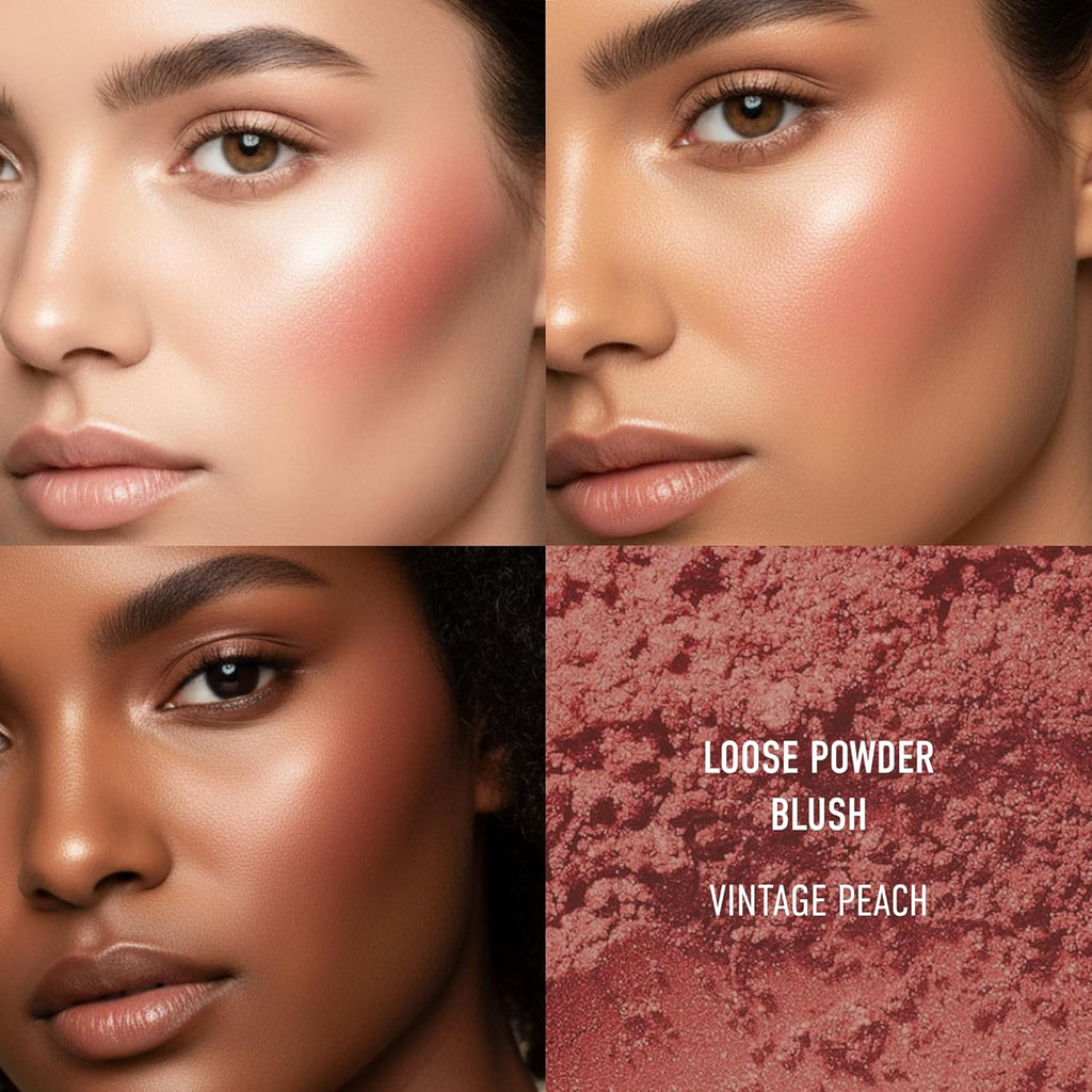bareMinerals Loose Mineral Powder Blush - Buildable Coverage, Naturally Luminous, Talc-Free, Vegan, All Skin Types