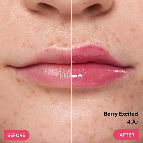 Almay Gleam Big™ Lip Serum - Hydrating, Hypoallergenic Gloss in 100 Positively Pink | 0.13 fl oz