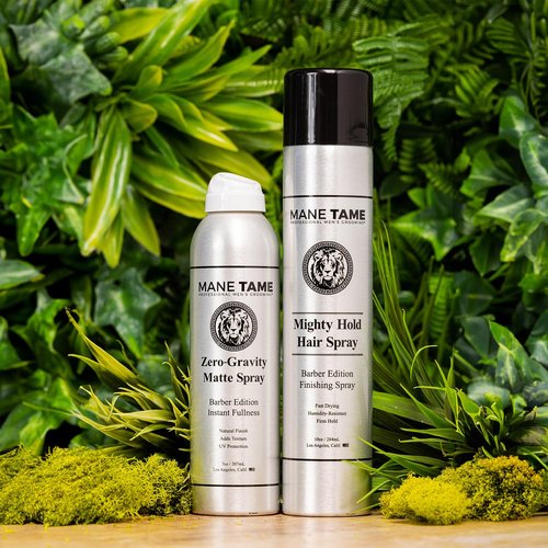 Mane Tame Zero-Gravity Matte Finish Spray - Adds Volume, Texture & UV Protection | 7oz