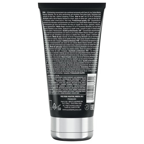 ALFAPARF MILANO Semi Di Lino Thickening Multiplier - Adds Body & Volume for Fine Hair | 5.07 fl. oz.