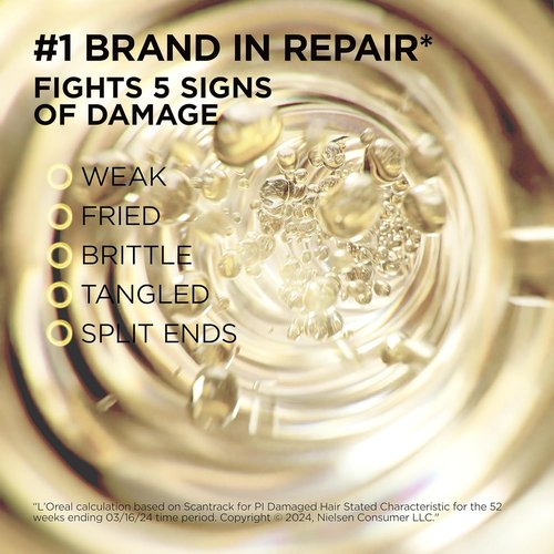 L'Oreal Paris Elvive Total Repair 5 Leave-In Conditioner - Protein Recharge & Heat Protectant, 5.1 Oz